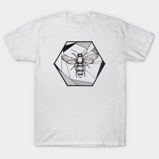 Honeycomb T-Shirt by ZuskaArt